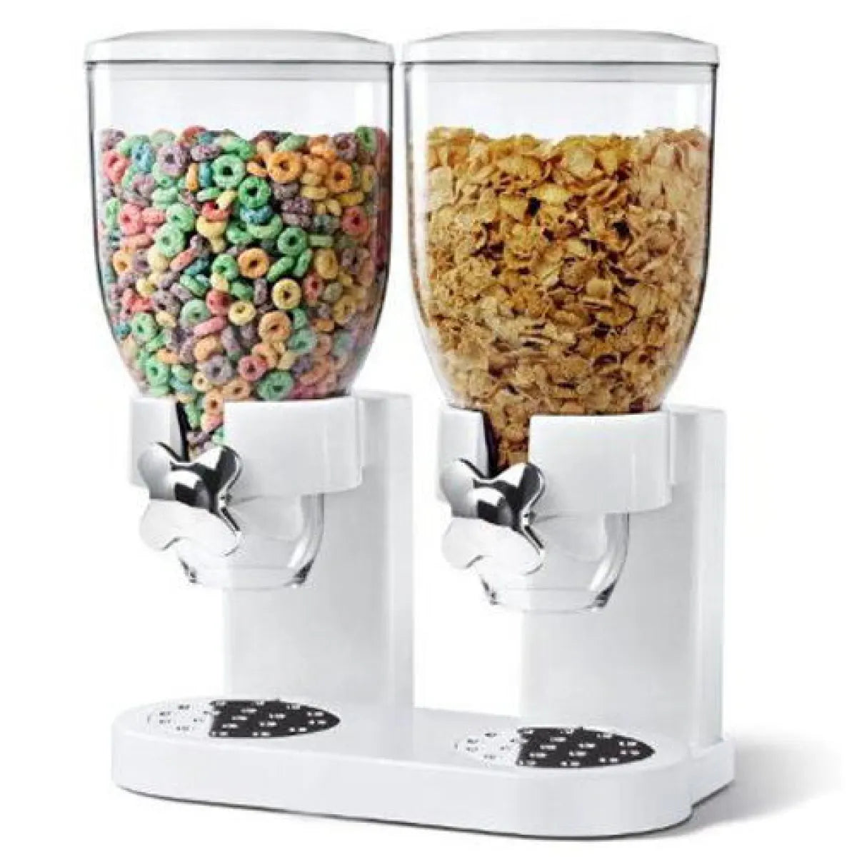 Cereal Dispenser – One-Touch Breakfast Cereal Storage Container