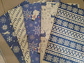 Vintage Kraft Gift Wrap Paper - Pack of 5 Sheets