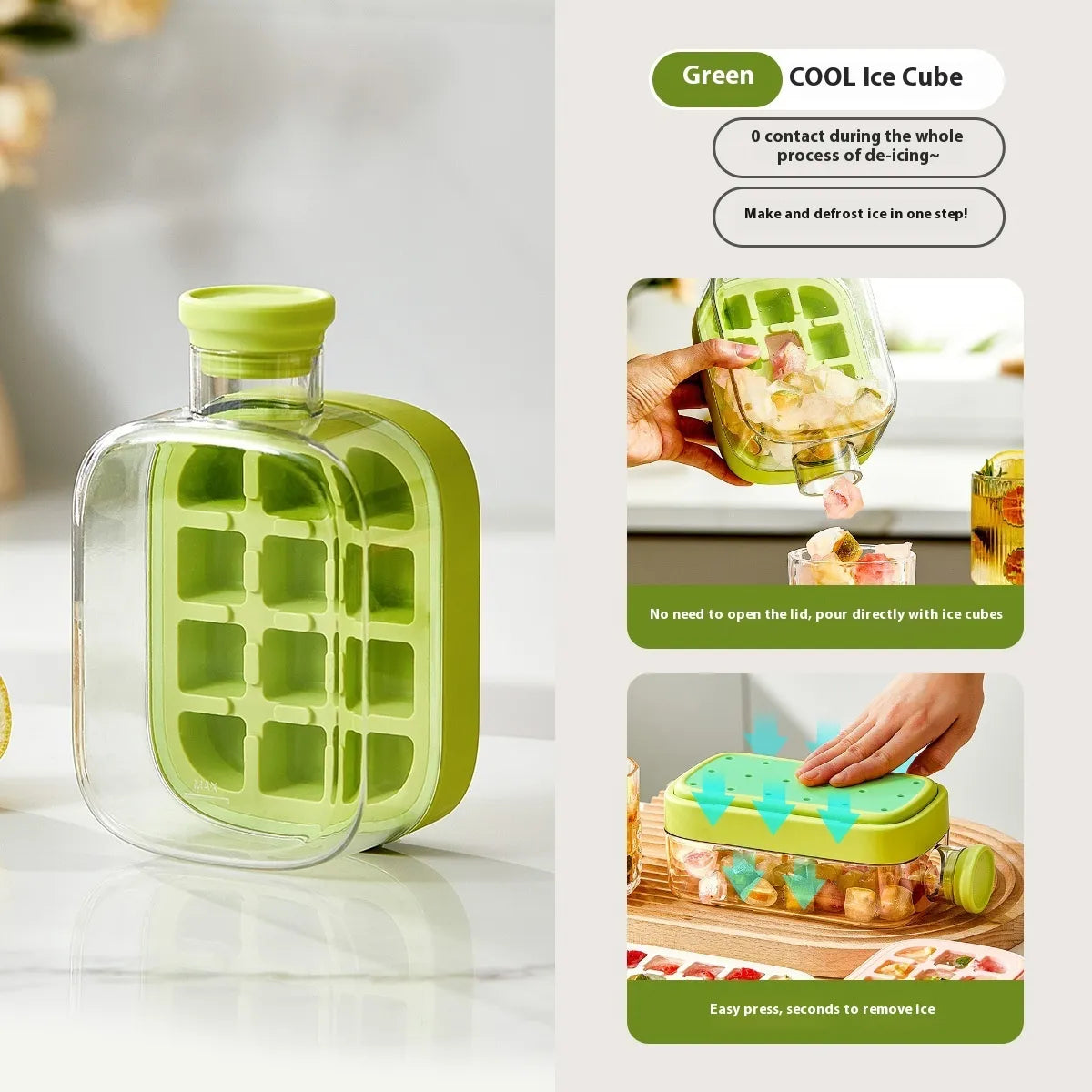 Instant Cooling Ice Cup – Portable Ice Maker Drink Bottle