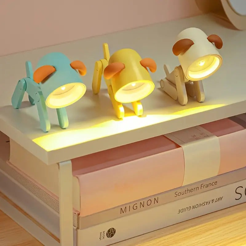 Puppy LED Night Light – Mini Desktop Table Lamp