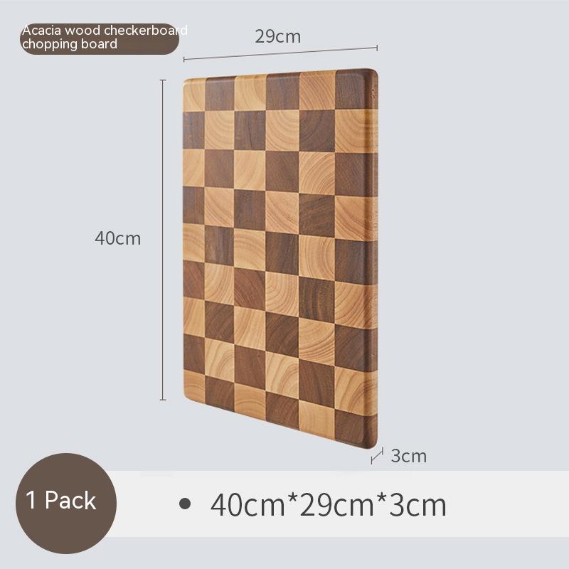 Mango Acacia Wooden Chopping Board – Durable Natural Wood Cutting Board for Kitchen