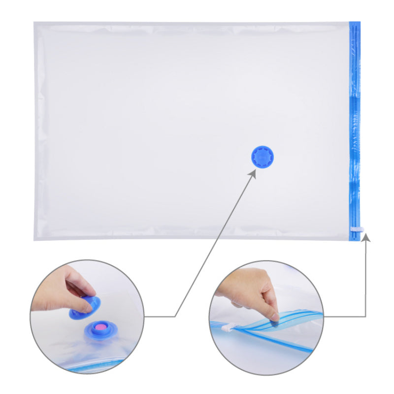 Waterproof Compression Vacuum Bags for Clothes & Quilts