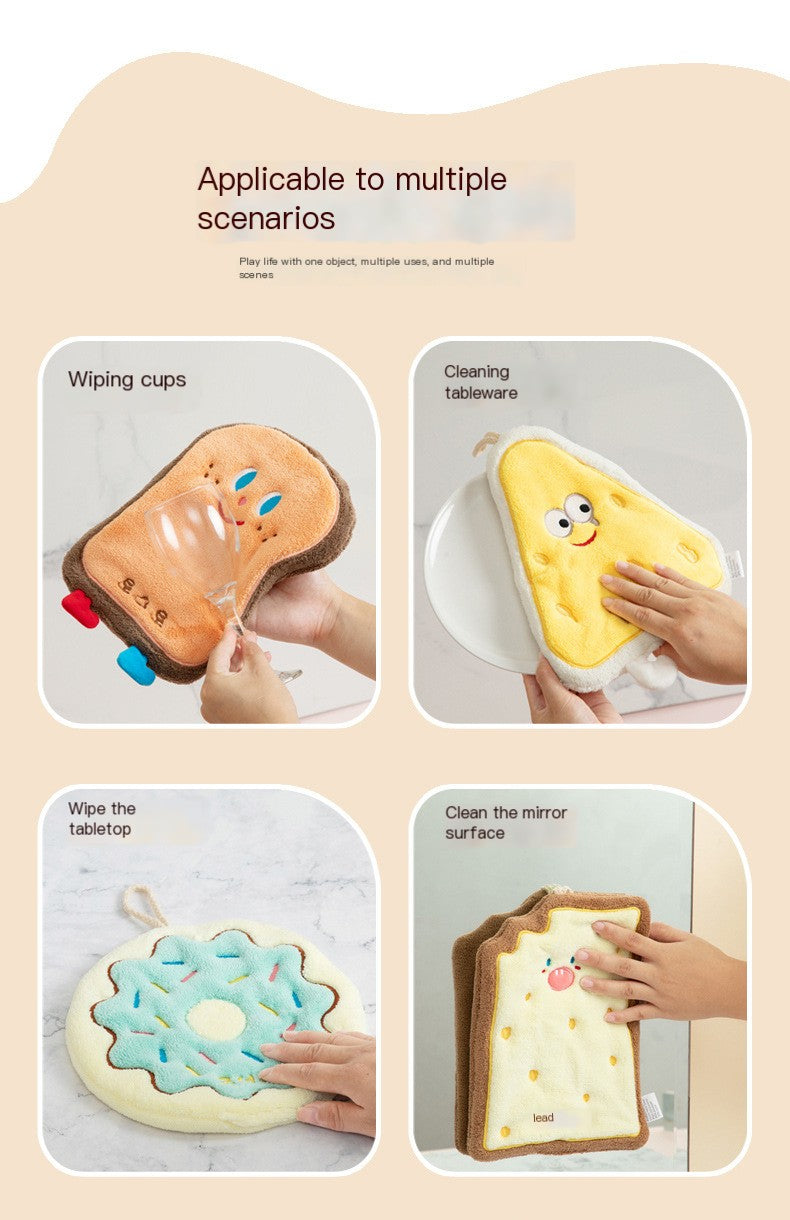 Cute Hanging Kitchen Towel – Soft & Absorbent