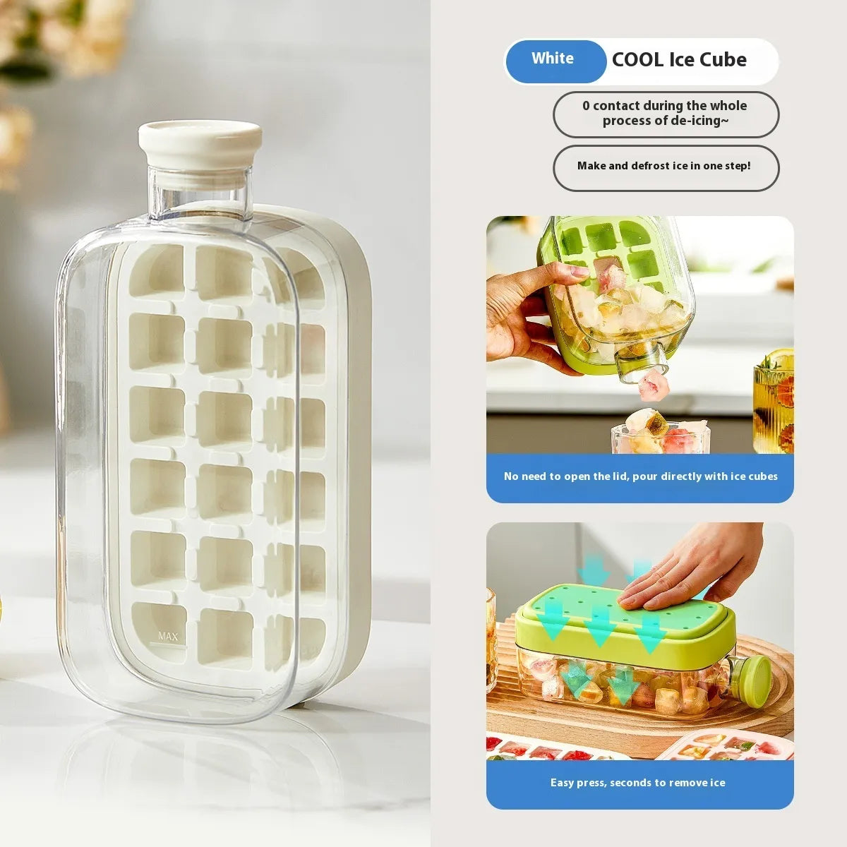 Instant Cooling Ice Cup – Portable Ice Maker Drink Bottle