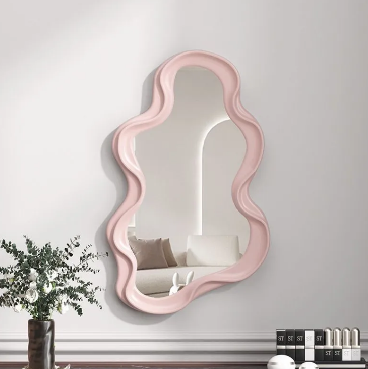 Cloud Shaped Makeup Mirror – Cute Aesthetic Vanity Mirror for Desk & Room Decor