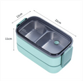 Stainless Steel Lunch Box – Single/Double Layer Meal Container