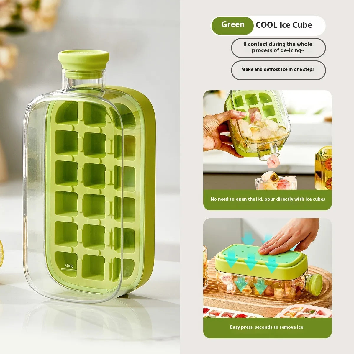 Instant Cooling Ice Cup – Portable Ice Maker Drink Bottle