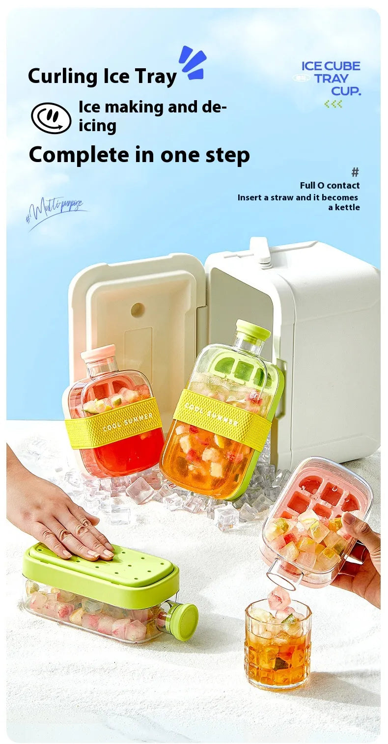 Instant Cooling Ice Cup – Portable Ice Maker Drink Bottle