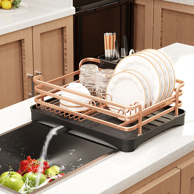 Kitchen Dish Drying Rack – Countertop Dish Organizer