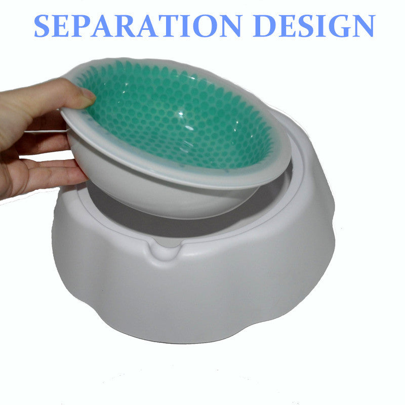 Cooling Pet Water Bowl – Summer Ice Bowl for Dogs & Cats