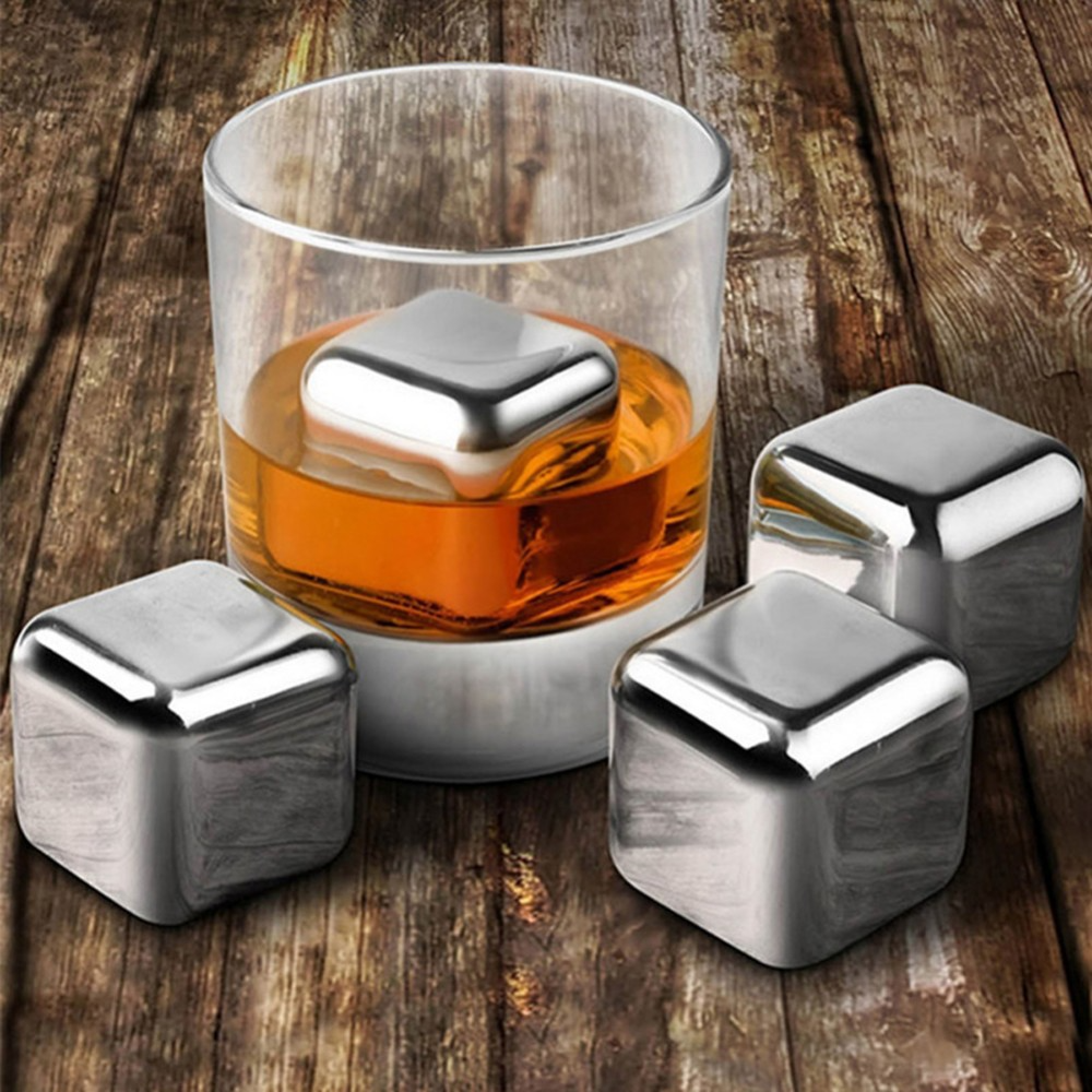 Reusable Drink Chilling Stones – Beverage Cooling Cube Set