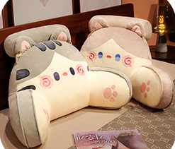 Removable Backrest Cushion for Dorm Sofa and Bed