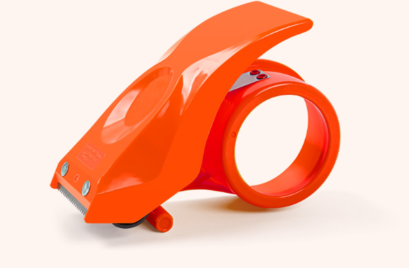 Heavy-Duty Packing Tape Dispenser – Handheld Shipping Tape Gun