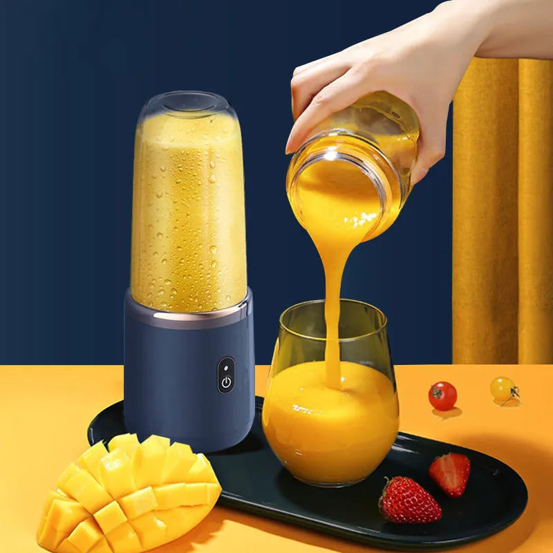 Portable Rechargeable Juicer Cup – USB Electric Blender