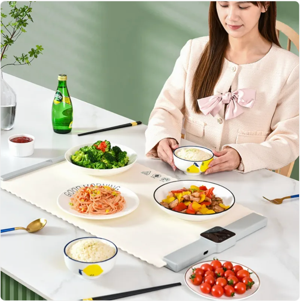 Foldable Food Warming Tray – Electric Heated Dining Board