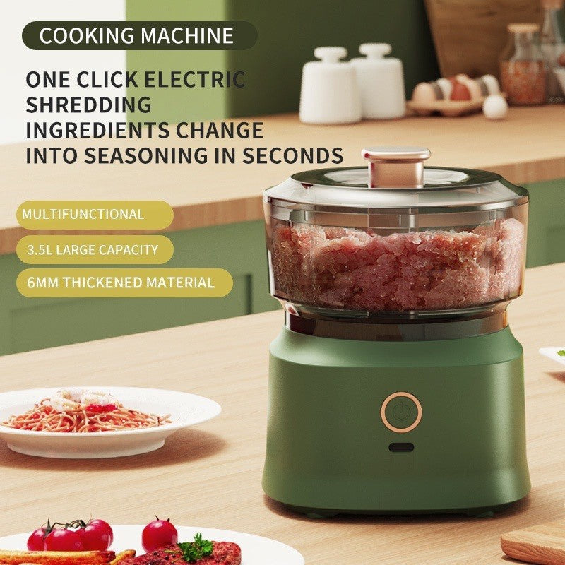 Electric Garlic Chopper – USB Rechargeable Mini Food Processor