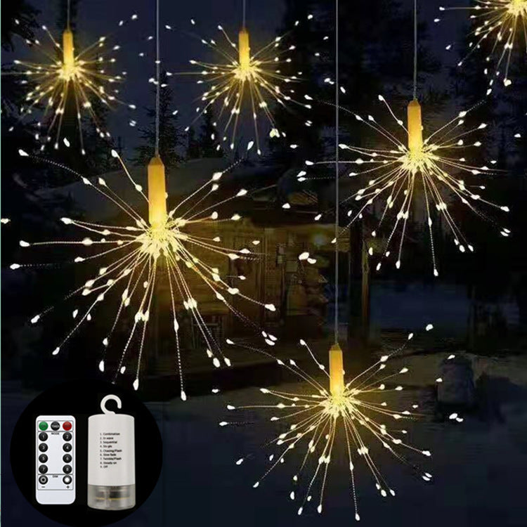 Solar Firework Lights – Waterproof LED Garden Stake Lights