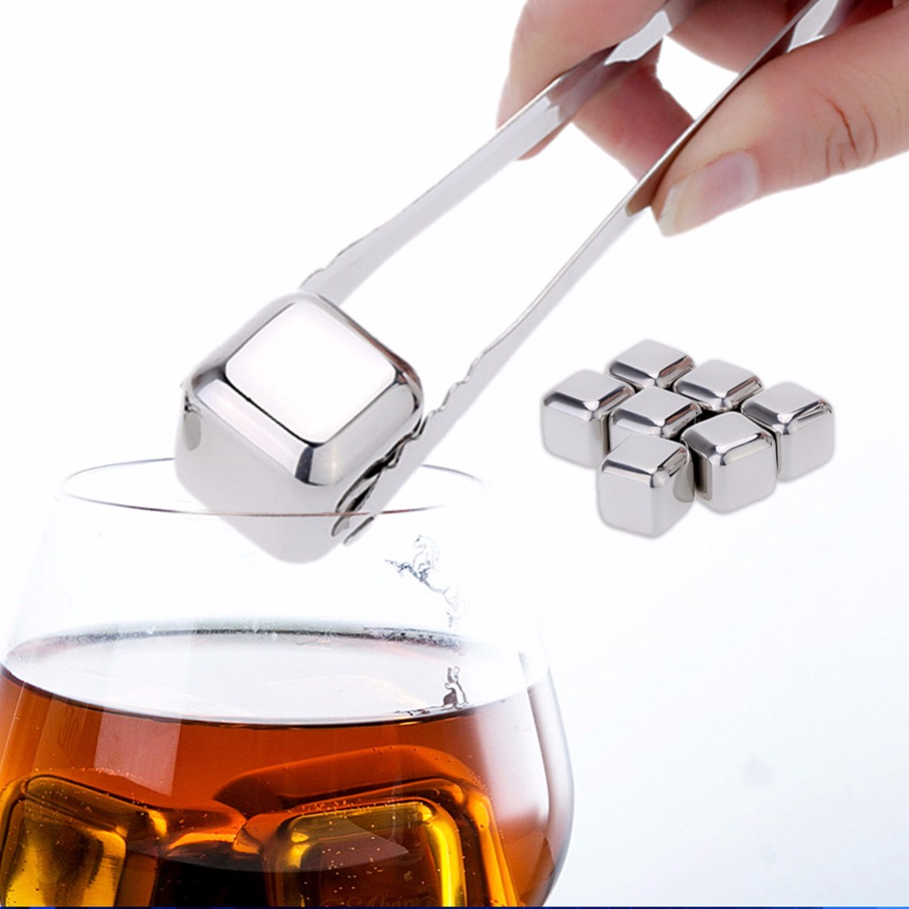 Reusable Drink Chilling Stones – Beverage Cooling Cube Set