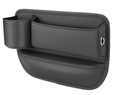 Luxury Car Seat Gap Organizer – Leather Storage Box