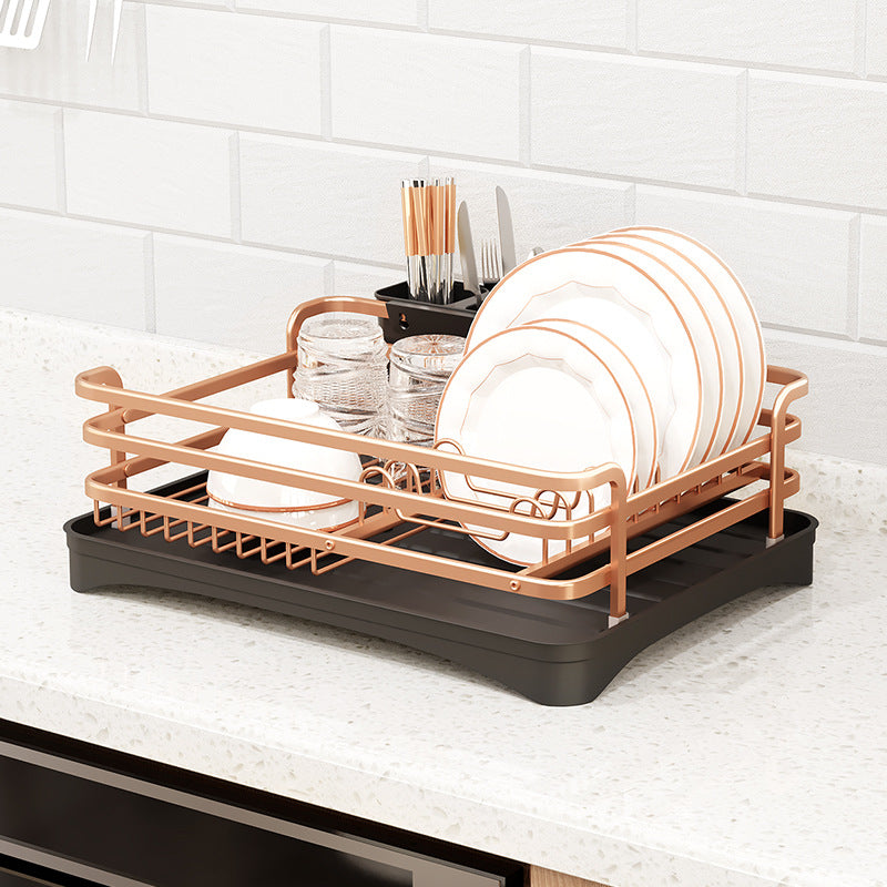 Kitchen Dish Drying Rack – Countertop Dish Organizer