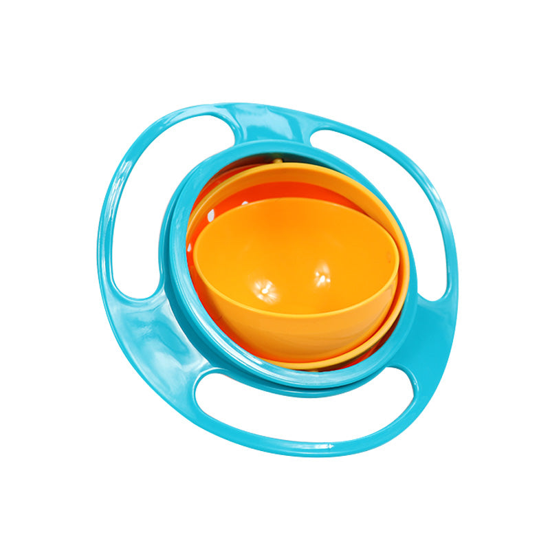360° Gyro Bowl – Spill-Proof Toddler Snack &amp; Feeding Bowl