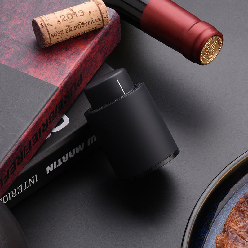 Stainless Steel Wine Stopper – Airtight Bottle Sealer