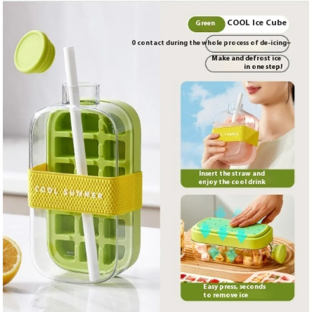 Instant Cooling Ice Cup – Portable Ice Maker Drink Bottle