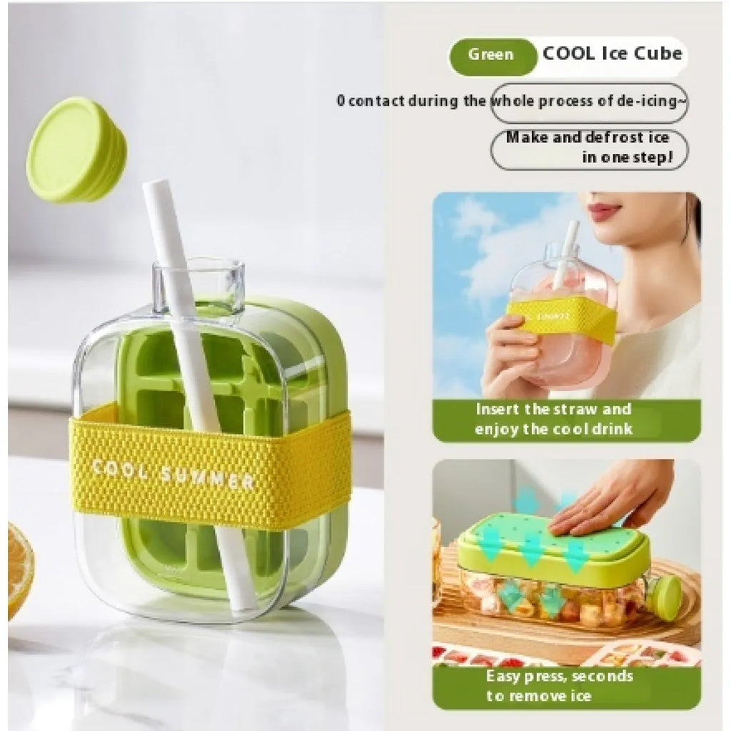 Instant Cooling Ice Cup – Portable Ice Maker Drink Bottle