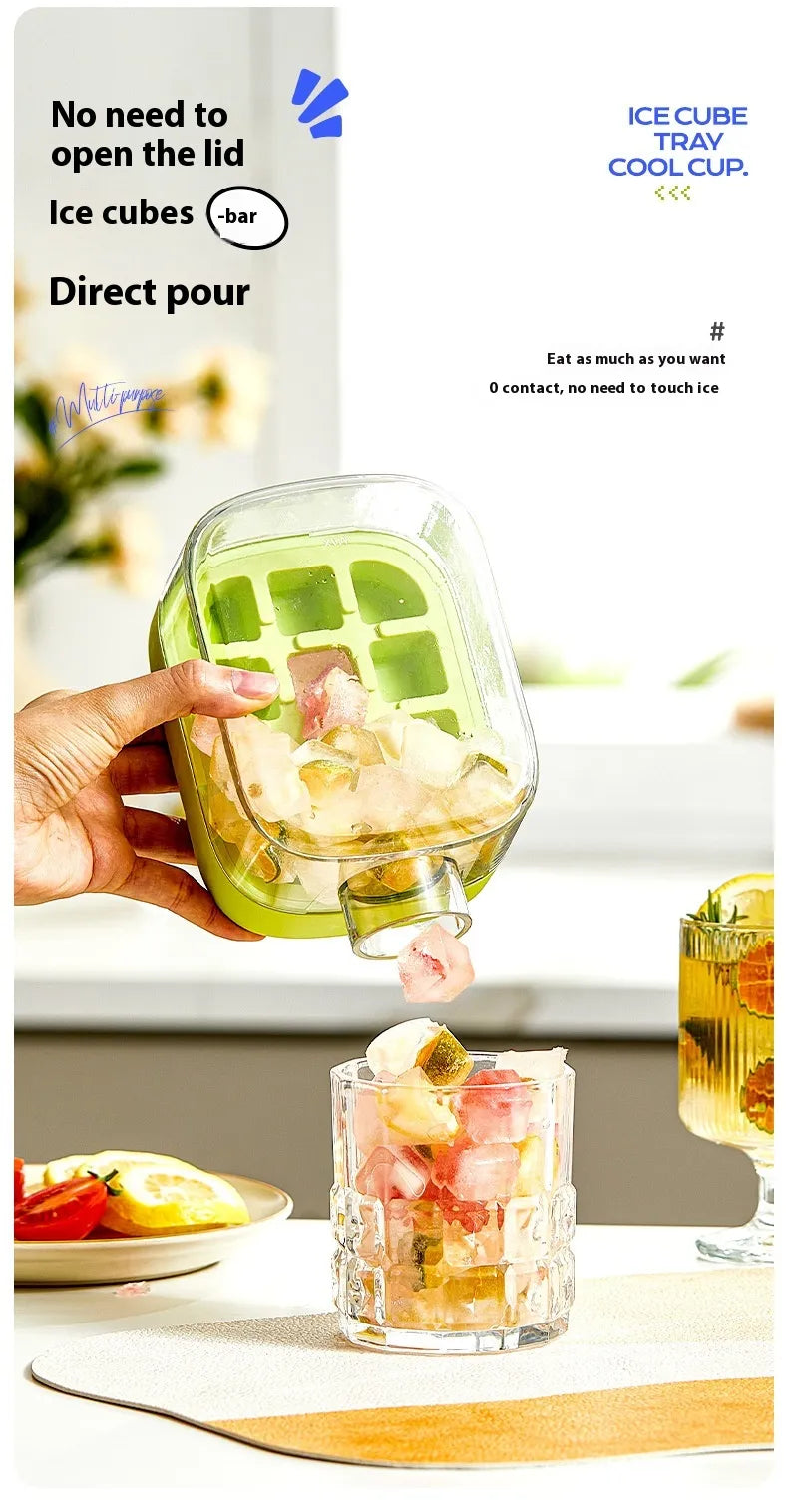 Instant Cooling Ice Cup – Portable Ice Maker Drink Bottle