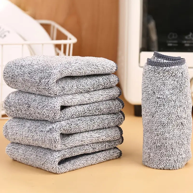 Microfiber Dish Cloths – 10-Pack Ultra Absorbent Kitchen Cleaning Towels