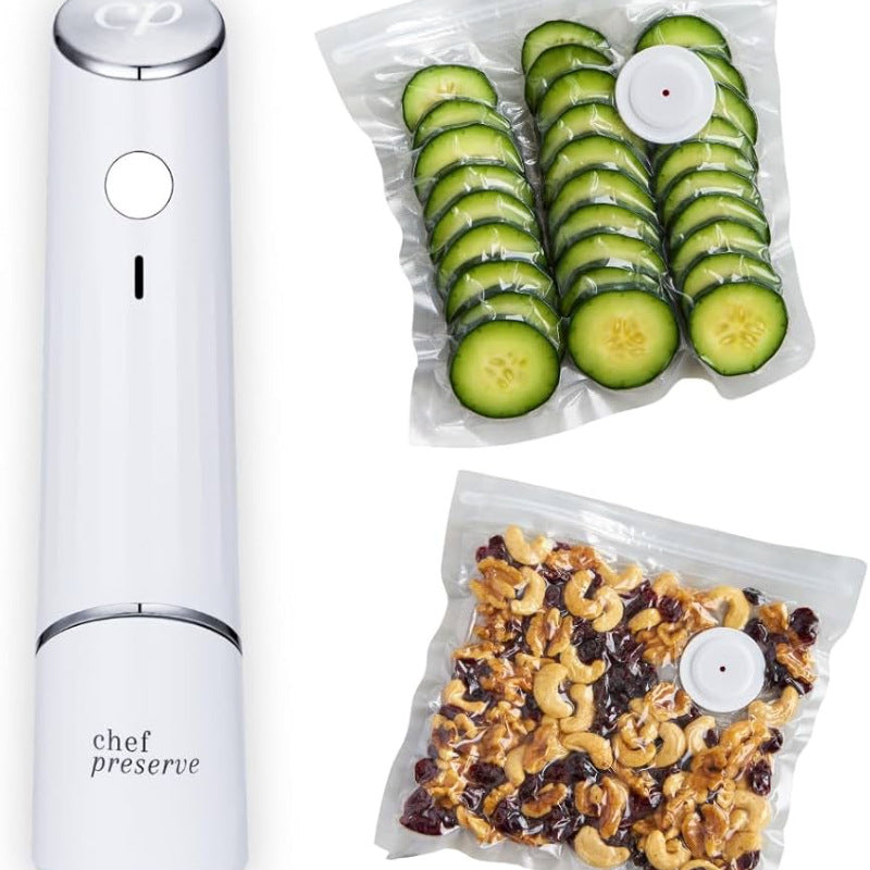 Reusable Vacuum Food Storage Bags – Airtight Zipper Bags with Optional Pump