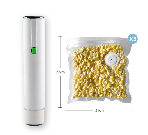Reusable Vacuum Food Storage Bags – Airtight Zipper Bags with Optional Pump