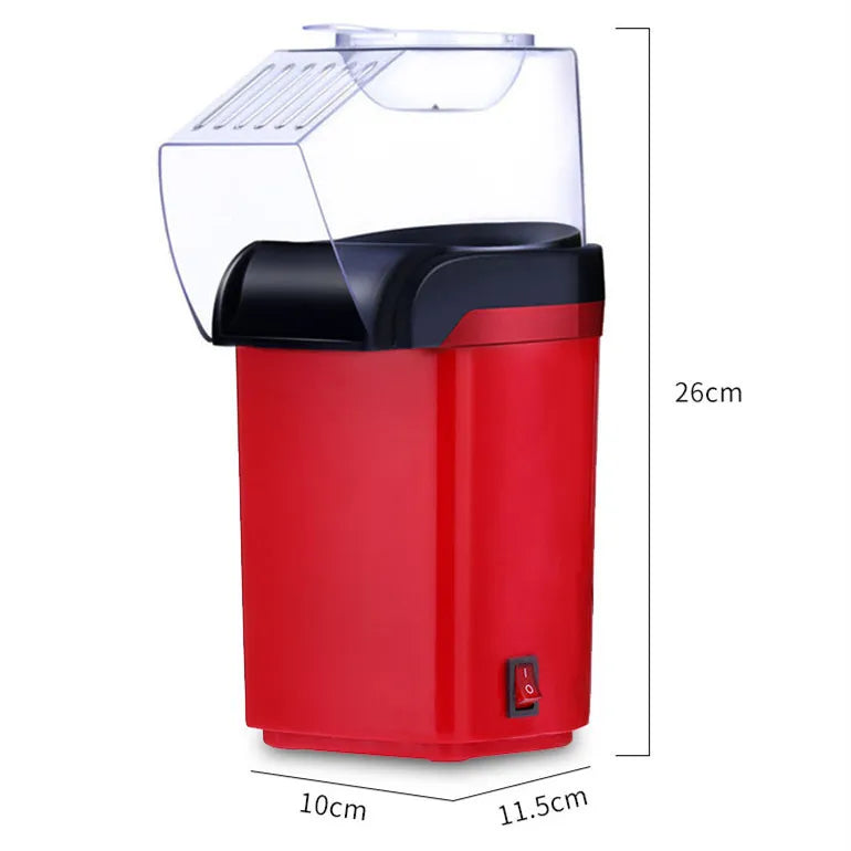 Electric Hot Air Popcorn Maker – 1200W Popcorn Machine