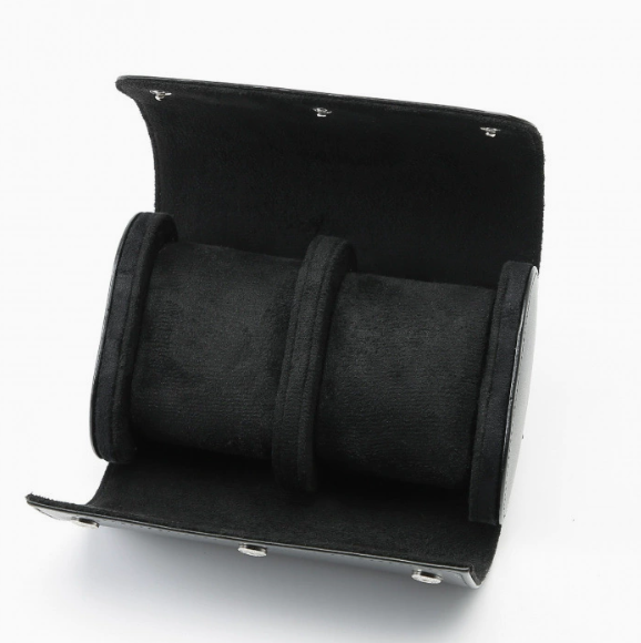 3-Slot Travel Watch Case – PU Leather Watch Storage Organizer