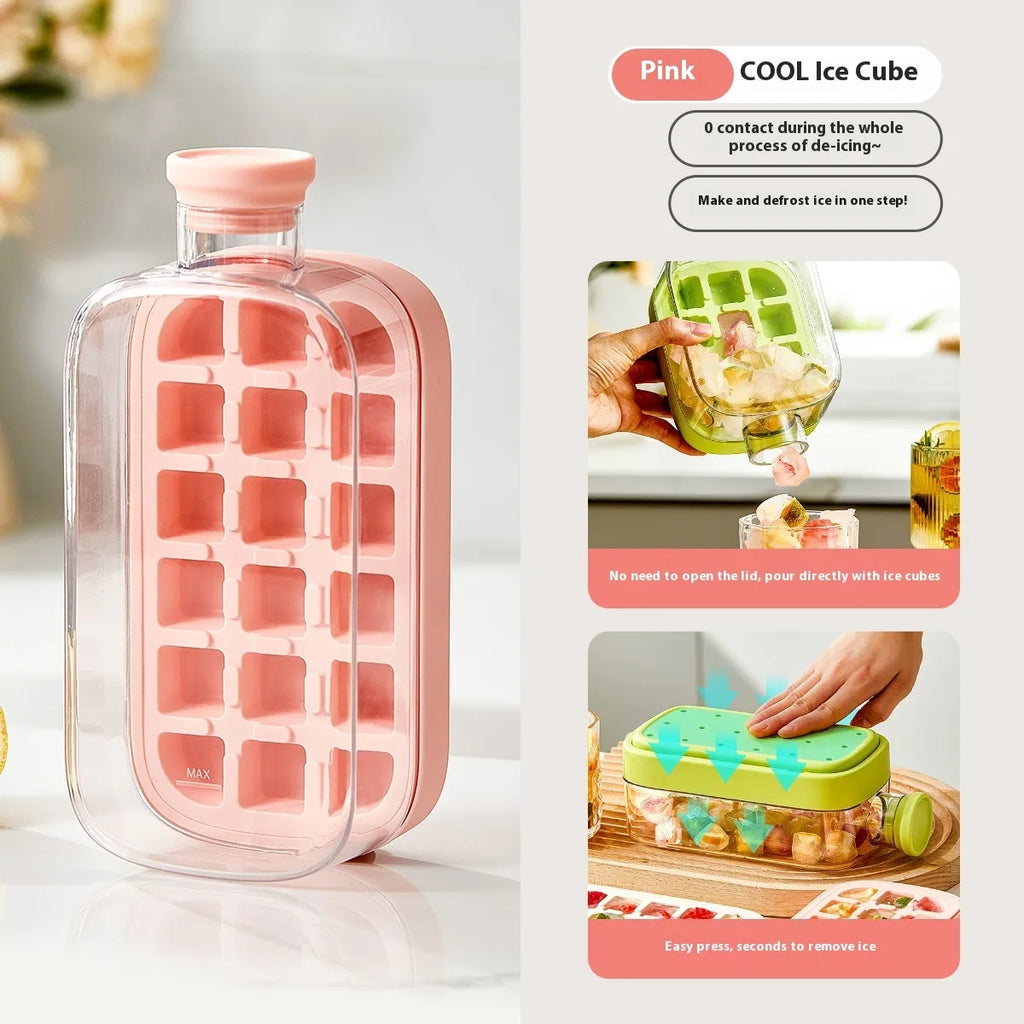 Instant Cooling Ice Cup – Portable Ice Maker Drink Bottle
