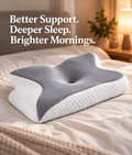 Nuvora™ Ergonomic Memory Foam Pillow
