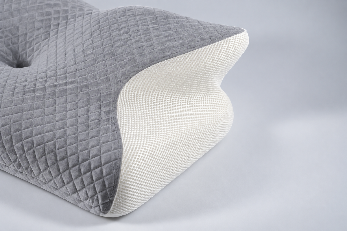 Nuvora™ Ergonomic Memory Foam Pillow