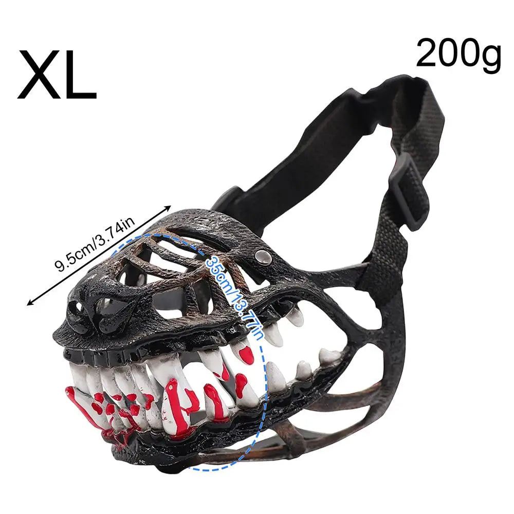 Scary Teeth Dog Muzzle – Halloween Horror Pet Costume