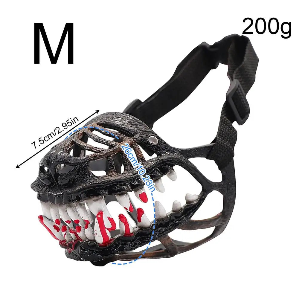 Scary Teeth Dog Muzzle – Halloween Horror Pet Costume