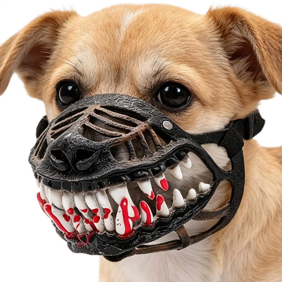 Scary Teeth Dog Muzzle – Halloween Horror Pet Costume