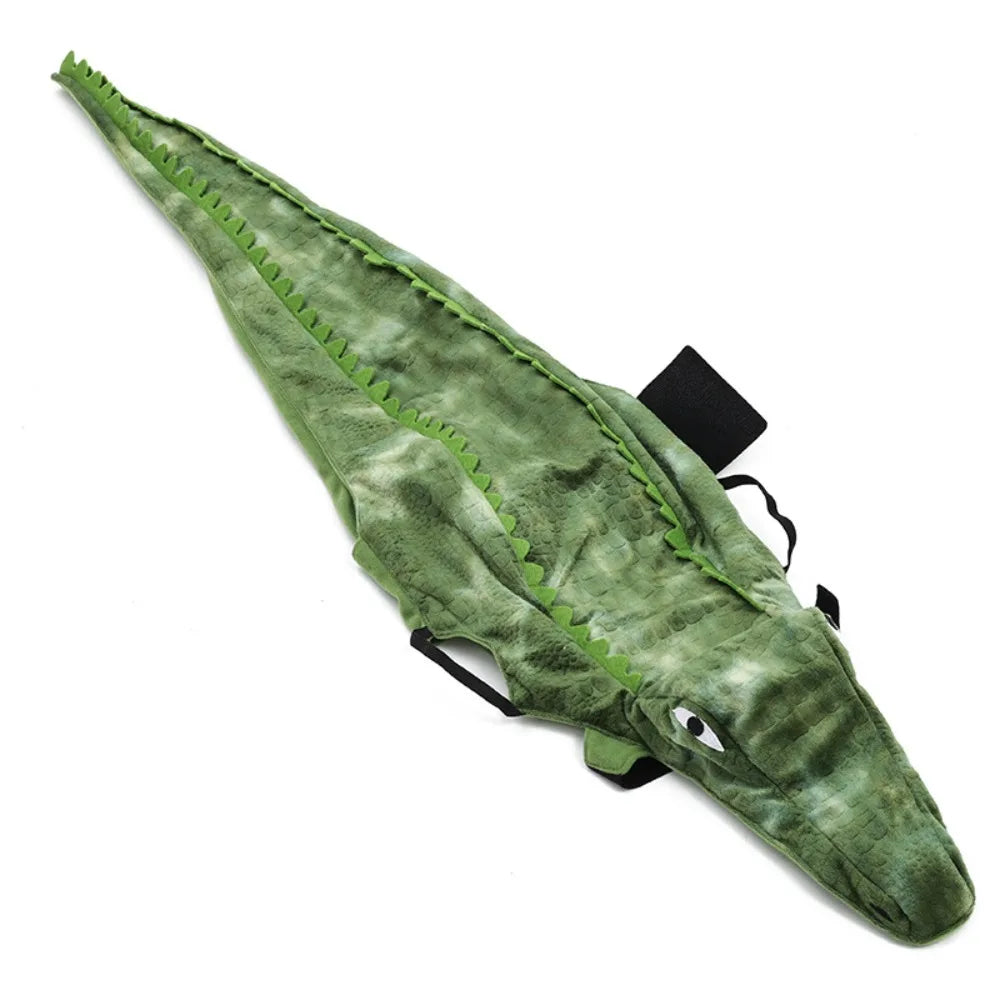 Realistic Crocodile Pet Costume – Halloween Dog & Cat Outfit