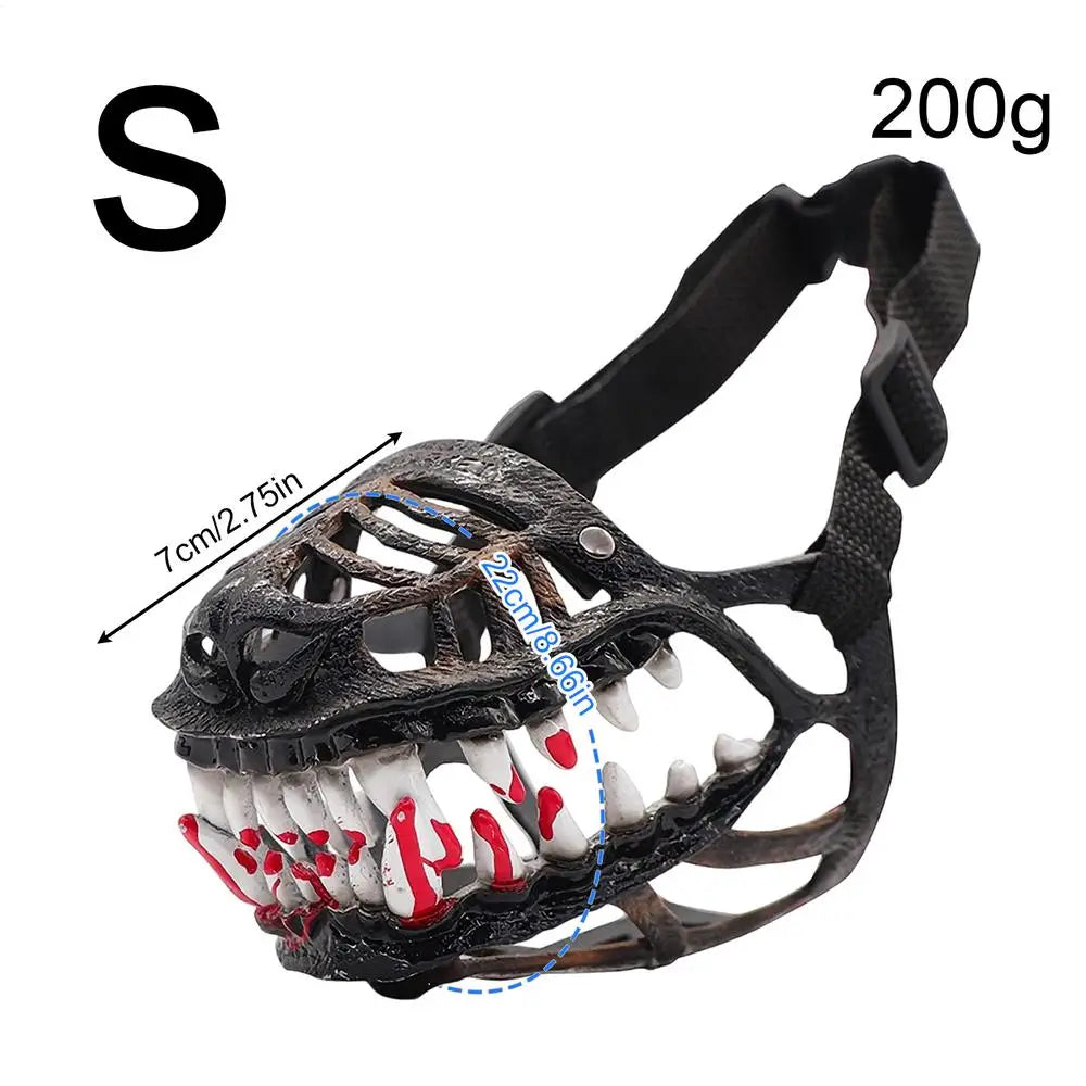 Scary Teeth Dog Muzzle – Halloween Horror Pet Costume