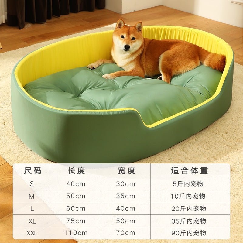 Cozy Pet Bed – Soft Dog & Cat Sleeping Bed