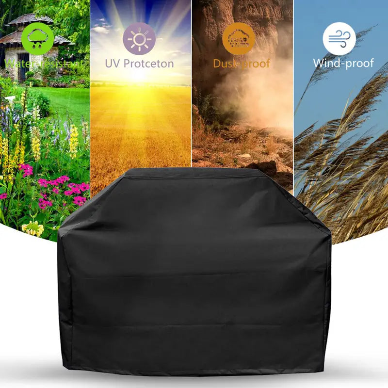 Heavy-Duty BBQ Grill Cover – Waterproof Outdoor Protector