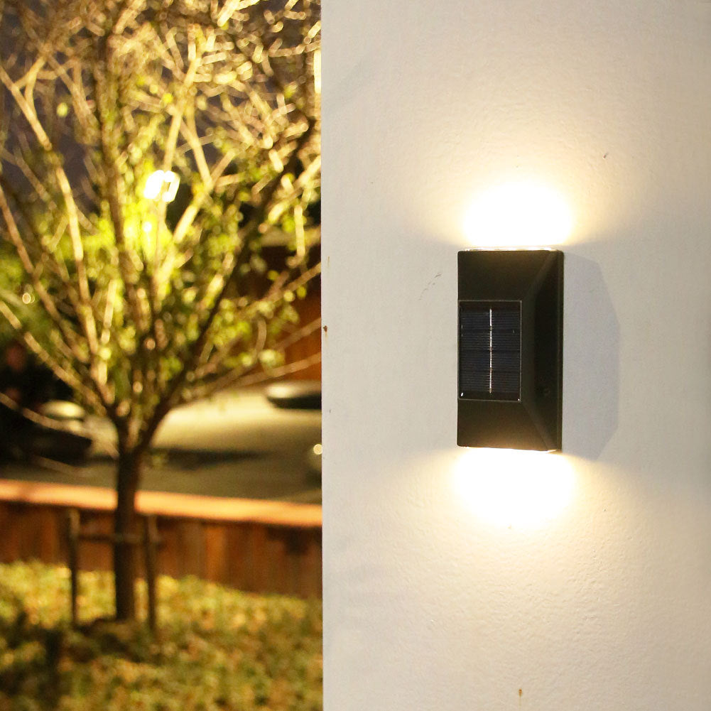 Solar Outdoor Wall Lights – Waterproof LED Garden Lights