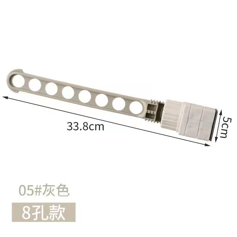 Adjustable Multi-Hole Window Clothes Drying Rack