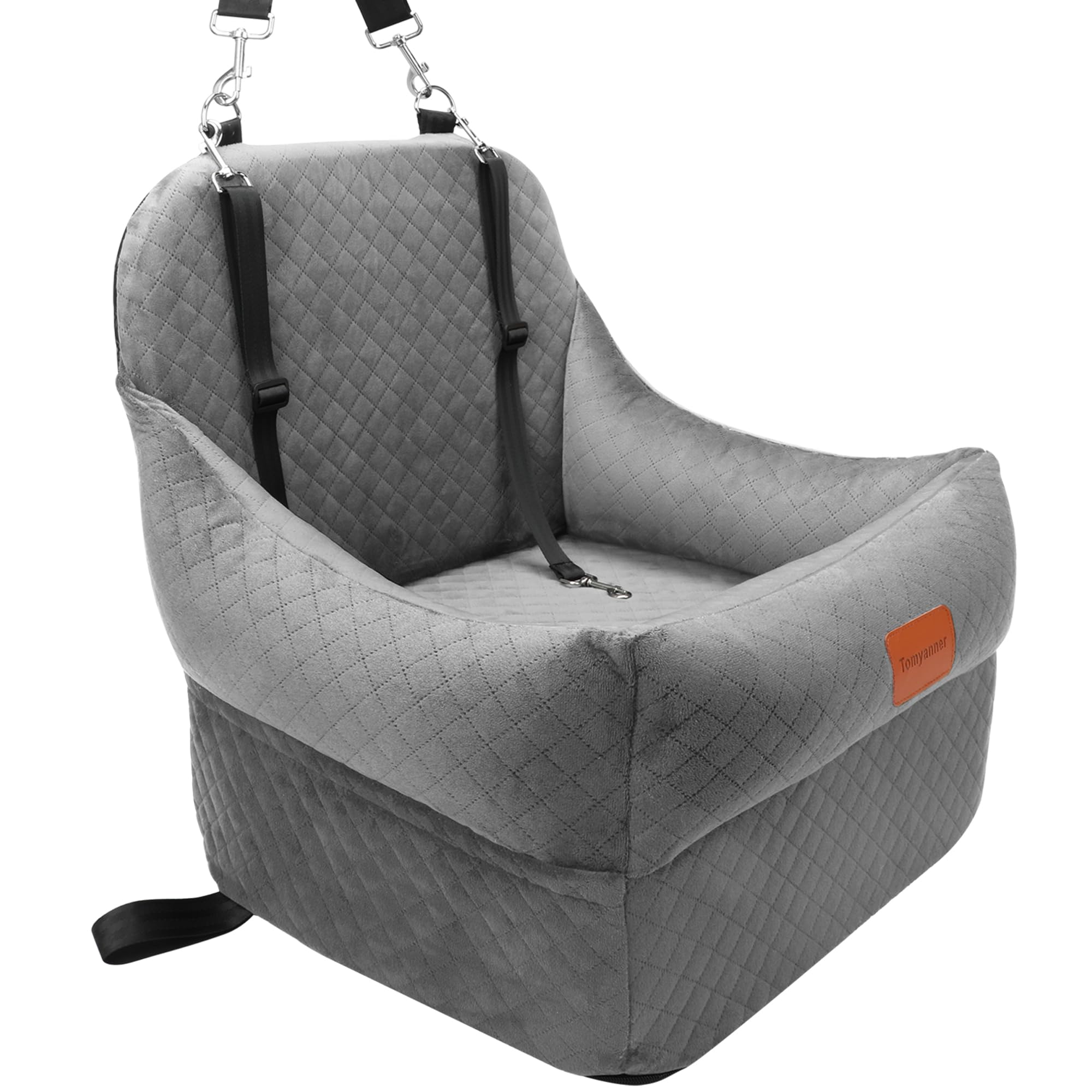 Elevated Dog Booster Car Seat – Portable Travel Seat for Small & Medium Dogs