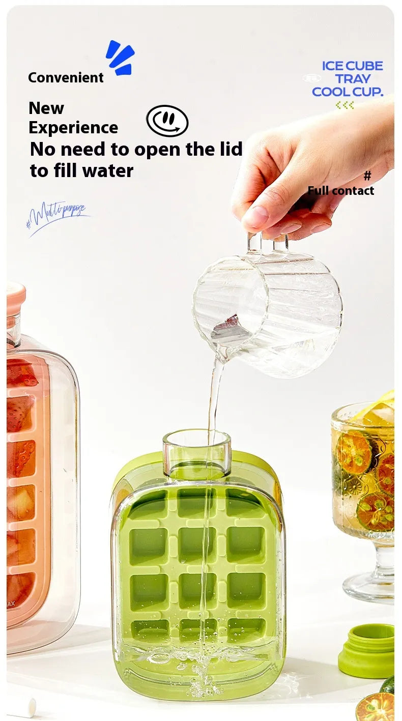 Instant Cooling Ice Cup – Portable Ice Maker Drink Bottle