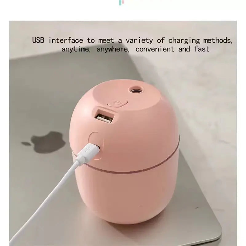 Portable Mini USB Humidifier for Desk and Travel