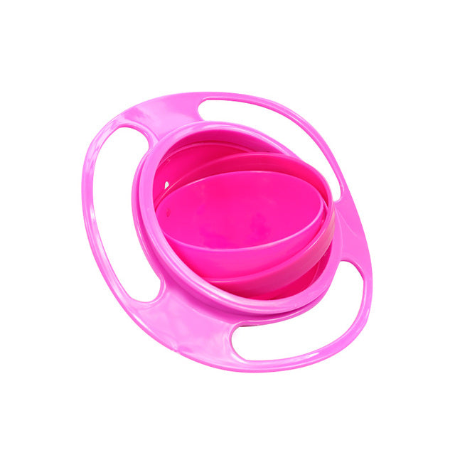360° Gyro Bowl – Spill-Proof Toddler Snack &amp; Feeding Bowl